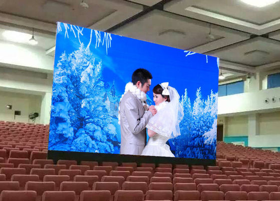 중국 결혼식 LED 벽 스크린 전시 실내/움직일 수 있는 16x9 LED 벽 협력 업체