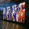 유리벽 등에 투명한 LED 영상 벽 상업적인 광고물 협력 업체