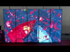 P2.5 LED 포스터 거울 LED 스크린 GOB 1920mm X 640mm 바닥 스탠드 LED 포스터 스크린