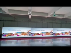 렌트 LED 디스플레이 P4.81mm 구부러진 알루미늄 캐비닛 500x500mm 야외 행사용 빠른 조립