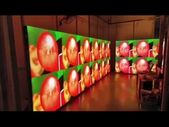 벽에 장착된 고정 광고 LED 디스플레이 960 x 960mm 캐비닛 크기와 풀 컬러