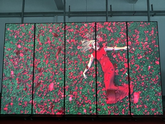 P2.5 포스터 LED 디스플레이 1920mm X 640mm 알루미늄 실내 GOB 포스터 캐비닛