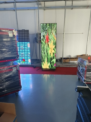 P2.5 포스터 LED 디스플레이 1920mm X 640mm 알루미늄 실내 GOB 포스터 캐비닛
