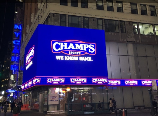 P3 픽셀 피치 16 스캔 에너지 효율과 연장 수명을 가진 풀 컬러 야외 LED 디스플레이