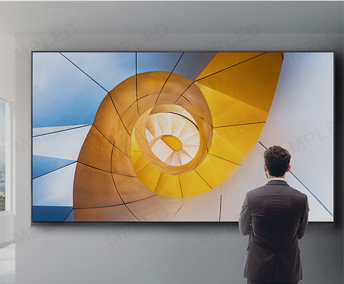 야외 P2.5 작은 픽셀 피치 COB LED 화면 480*540mm 원활한 90° 연결