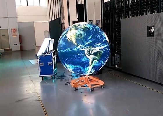 지도된 P4mm 임대 영상 풀 컬러는 단계 배경막 1000cd/㎡를 위한 공을 지도했습니다