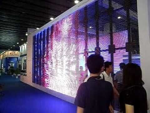중국 보장 2 년을 가진 라이트급 선수 매우 얇은 투명한 지도된 영상 벽 협력 업체