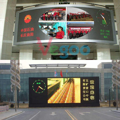 방수 IP65 P5 풀 컬러 옥외 지도된 표시 1R1G1B/SMD2727 ISO9001