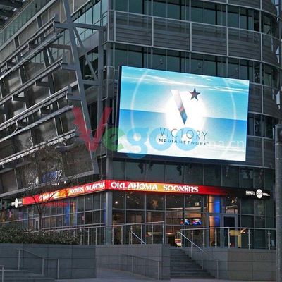 직업적인 광고 옥외 풀 컬러 발광 다이오드 표시 P6는 영상 벽을 지도했습니다