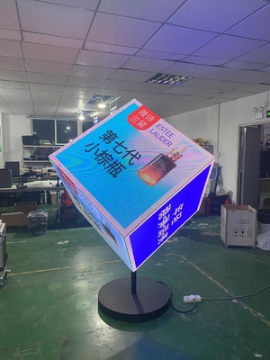 유연한 애플리케이션 엔터테인먼트 장소용 고해상도 픽셀 피치 2.5mm LED 큐브 화면