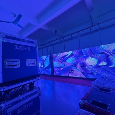 야외 P4.8 LED 대여 이동 무대 야간 바 클럽 엔터테인먼트