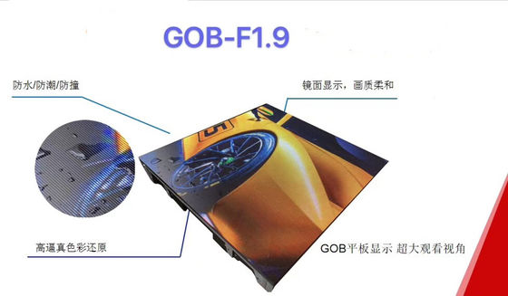 임대료를 위한 정밀한 수 HD 발광 다이오드 표시 스크린 250x250mm 내각 500x500