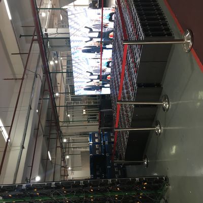 실내 옥외 임대료 발광 다이오드 표시 단계 오락 500x500 또는 1000mm 알루미늄 패널