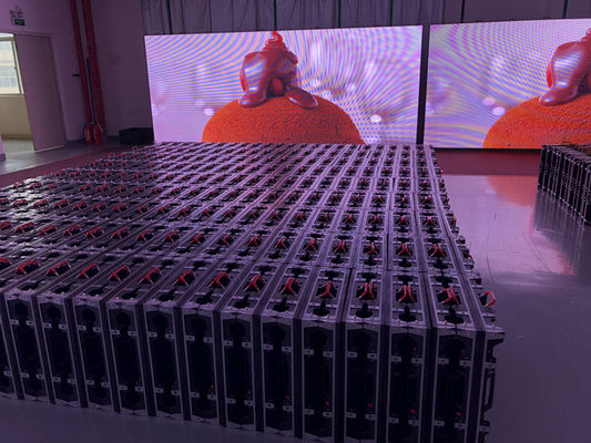 실내 옥외 임대료 발광 다이오드 표시 단계 오락 500x500 또는 1000mm 알루미늄 패널