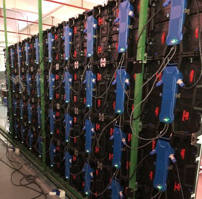 실내 옥외 임대료 발광 다이오드 표시 단계 오락 500x500 또는 1000mm 알루미늄 패널