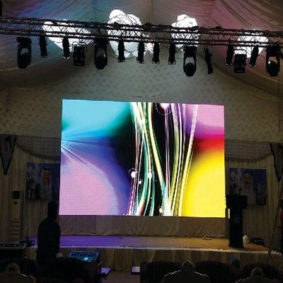 중국 디지털 방식으로 영상 단계 LED 스크린, 밝은 P4.81 임대 발광 다이오드 표시 패널 협력 업체