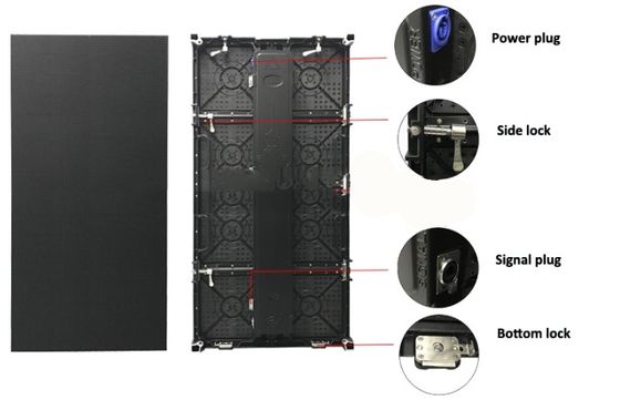 P3.91- 4.81mm 단계는 실내와 옥외 오락을 위한 Pantallas 사건 연주회를 지도했습니다