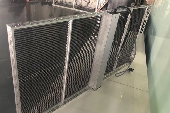 P3.91-7.8 투명한 지도된 진열장 호리호리한 가벼운 가동 가능한 임명 내각 500*1000mm