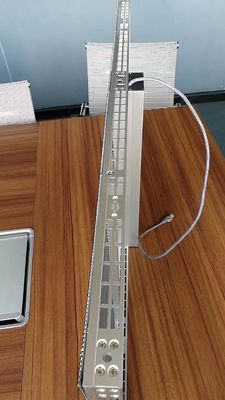 P3.91-7.8 투명한 지도된 진열장 호리호리한 가벼운 가동 가능한 임명 내각 500*1000mm