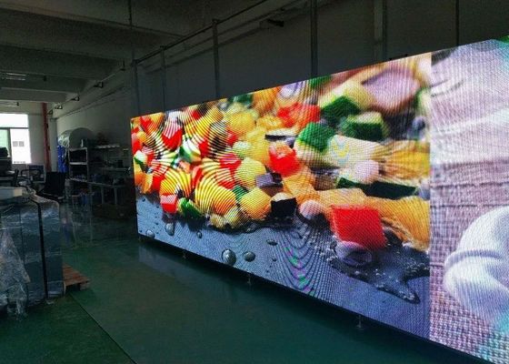 주문을 받아서 만들어진 옥외 풀 컬러 지도된 전시 화면 화소 피치 4.81mm 500mm x 500mm