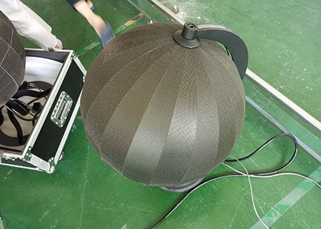 가동 가능한 LED 공 스크린 실내 P1.9 RGB 풀 컬러 SMD 지구 0.5m 직경 높은 정의