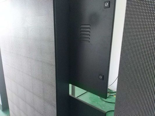 지도된 광고판 옥외 P5 단위 Size160x160mm에 의하여 주문을 받아서 만들어지는 철 빨간 회색 까만 내각
