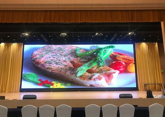 3840Hz P1.25를 광고하는 HD는 무대 비디오 월 디스플레이를 이끌었습니다