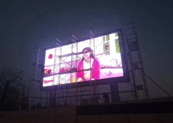 옥외 p10가 전시 화면 가격을 지도한 풀 컬러 SMD는 전시 화면 광고를 위한 큰 화면 전시를 지도했습니다