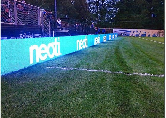 주변 축구 농구 P10 100m 야외 풀 컬러 LED 디스플레이