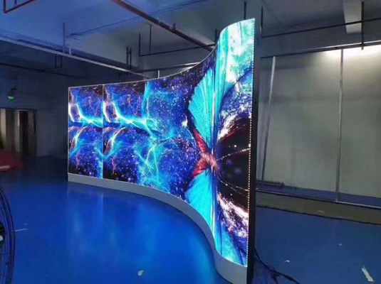 불규칙한 표면 결의안 P3 111111p/M2 탄력적 led 모듈