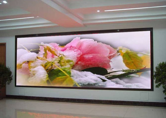 작은 피치 P1.25 600mm×337.5mm 실내 풀 컬러 LED 디스플레이