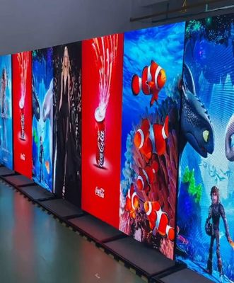포스터 매체 760mmX1920mm 3 밀리미터 실내 풀 컬러 LED 디스플레이