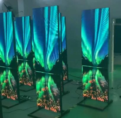 포스터 매체 760mmX1920mm 3 밀리미터 실내 풀 컬러 LED 디스플레이