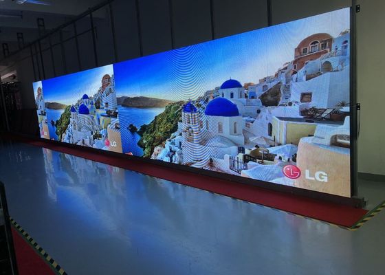 알루미늄을 주조하는 작은 화소 피치  실내 P6 임대 LED 디스플레이 화면 비디오 월