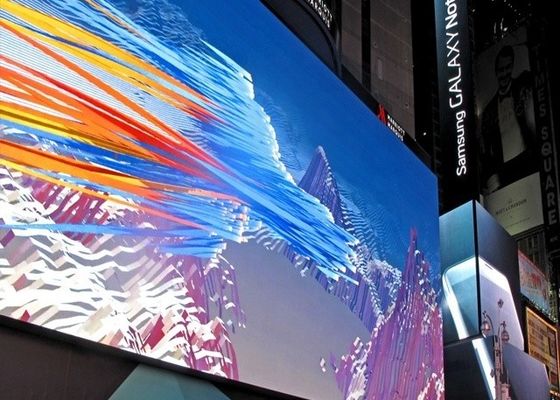 풀 컬러 15 픽셀 밀도 P8 고정 SMD LED 디스플레이 야외 광고용 게시판