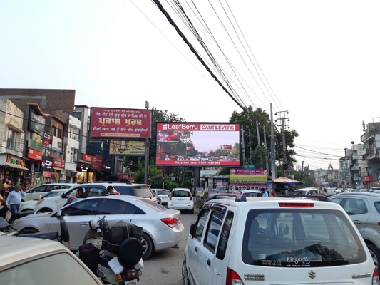 중국 옥외 P6에 의하여 지도된 전시 옥외 지도된 ​​광고 게시판 높은 광도 고급 방수 맞춤형 모양 크기 협력 업체