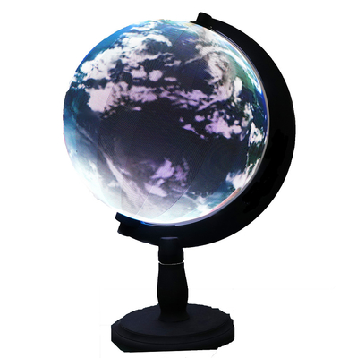 실내 P1.95 Sphere LED 화면 800nits HD 화면 품질 섬세한 디자인