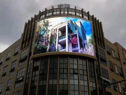 RGB LED 및 사용자 정의 패널과 함께 높은 방수 수준 OOH 광고 LED 디스플레이