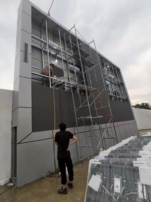 IP65 방수 P5 옥외 LED 디스플레이 OOH 광고 고 조명 패널