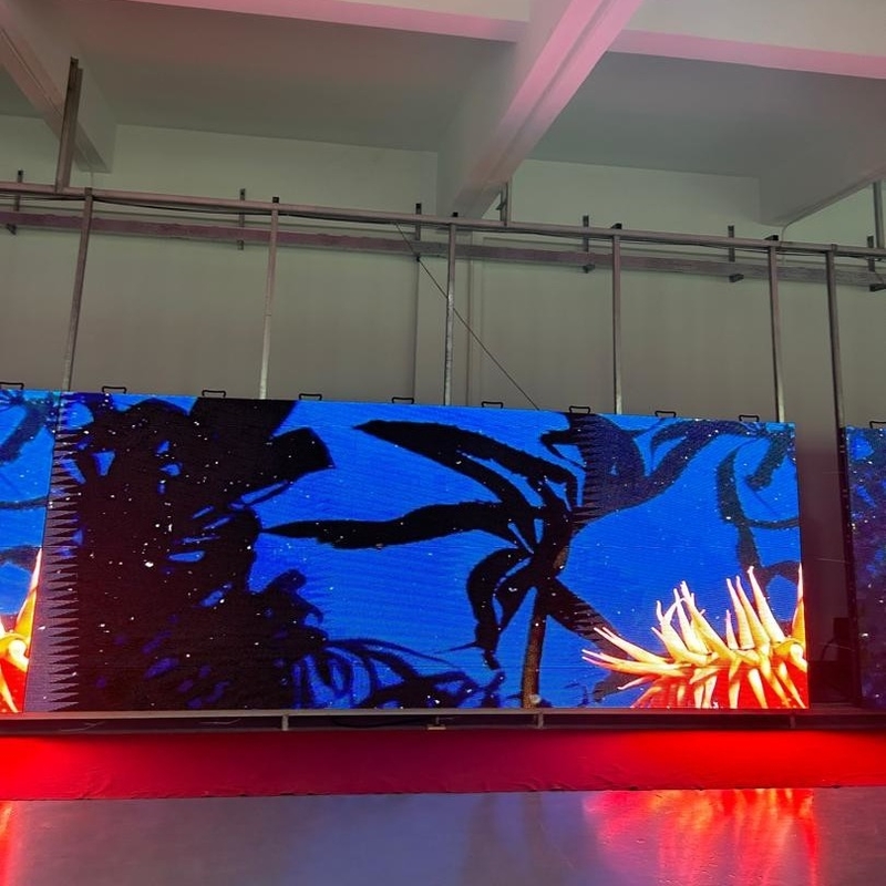 야외 P4.8 LED 대여 이동 무대 야간 바 클럽 엔터테인먼트
