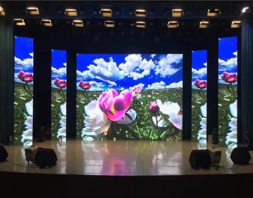실내 무대 백그룹 풀 컬러 P3 LED 디스플레이 3mm 픽셀 피치와 1/32 스캔 드라이빙 방법