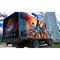 P8 거치되는 옥외 풀 컬러 발광 다이오드 표시 트럭을 광고하는 높은 광도 협력 업체
